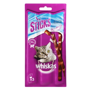 WHISKAS Sticks sis lohta 28x3*6g 