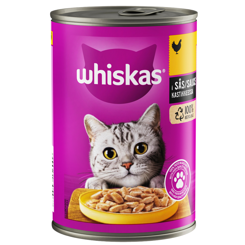 Whiskas® Can Kastikkeessa
